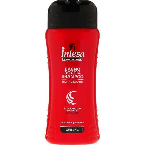 Фото - Шампунь чоловічий INTESA Pour Homme Bath&Shower Shampoo Gineseng (172087/173121)